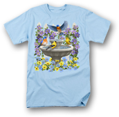 birds t-shirt