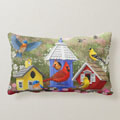 colorful bird houses art gifts