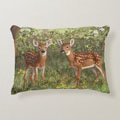 whitetail deer pillow