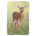 whitetail deer hand towel