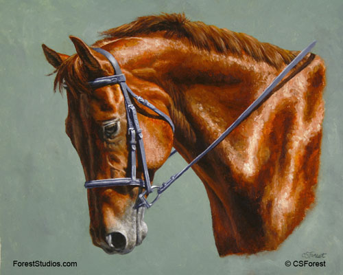 Chestnut Horse