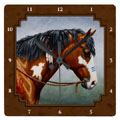 Bay Pinto War Horse art gifts