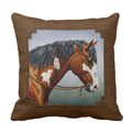 Bay Pinto War Horse art gifts